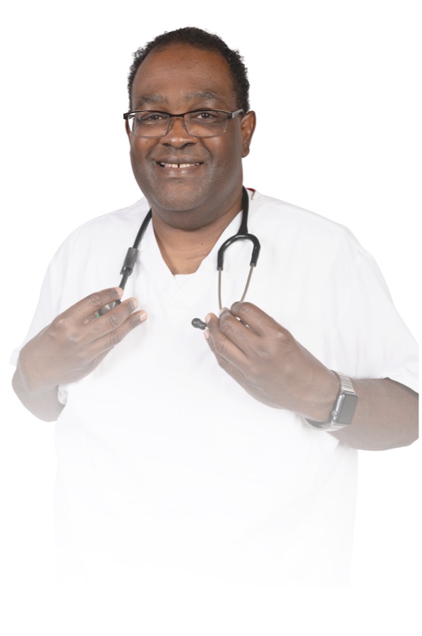Portrait of Charles T. Folsom Jr., RN, Nurse Charles